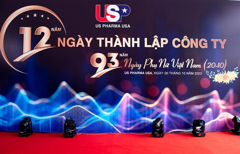 LỄ KỶ NIỆM 12 NĂM NGÀY THÀNH LẬP CÔNG TY CỔ PHẦN US PHARMA USA & 93 NĂM NGÀY PHỤ NỮ VIỆT NAM 20-10
